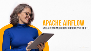 Apache Airflow é uma ferramenta de orquestração de trabalho para Ciência de Dados (Data Science) com foco em ETL (Extract-Transform-Load). Ela é projetada para automatizar o fluxo de trabalho, otimizar a eficiência e reduzir o tempo de execução