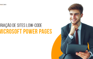 criação de site low-code com power pages sem codificação