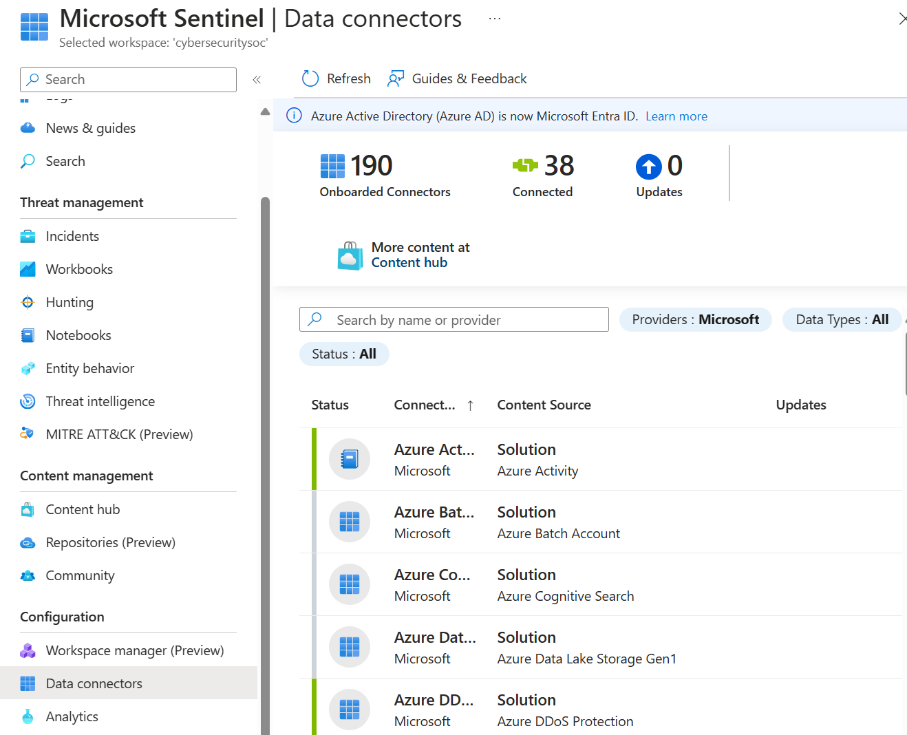  Microsoft Sentinel