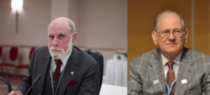 a invenção da internet - Vint Cerf (esquerda) E Robert Kahn. Crédito: Wikimedia Commons.