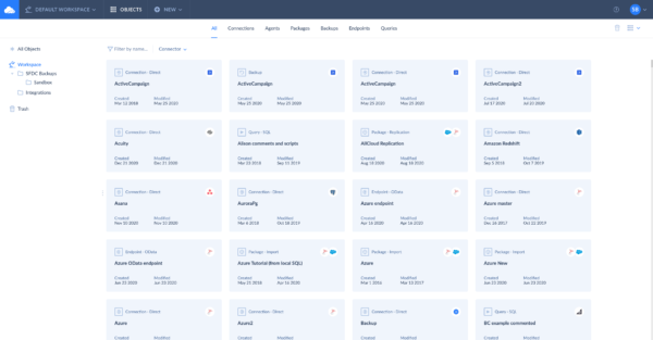 Skyvia é uma plataforma ETL