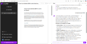 Uso da inteligencia artificial para arquivo de PDF para realizar perguntas e obter respostas 