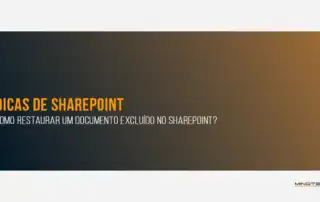 Como restaurar um documento excluído no SharePoint?