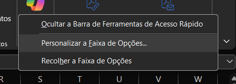 Como habilitar guia de desenvolvedor no excel